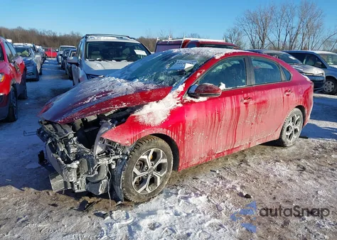 2019 Kia Forte Lxs from USA, damaged, VIN 3KPF24AD4KE136090